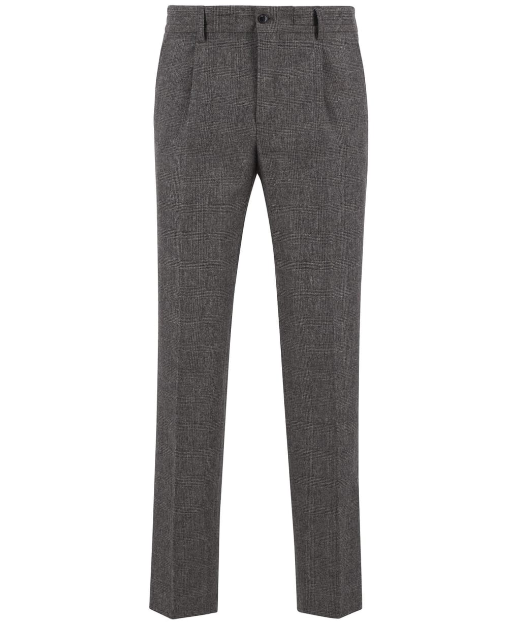 Men's Barbour Kensington Check Trouser - Brown