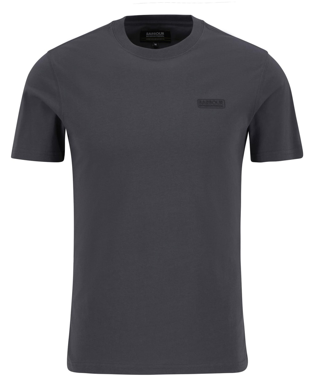 Men's Barbour International Small Logo Tee - Asphalt