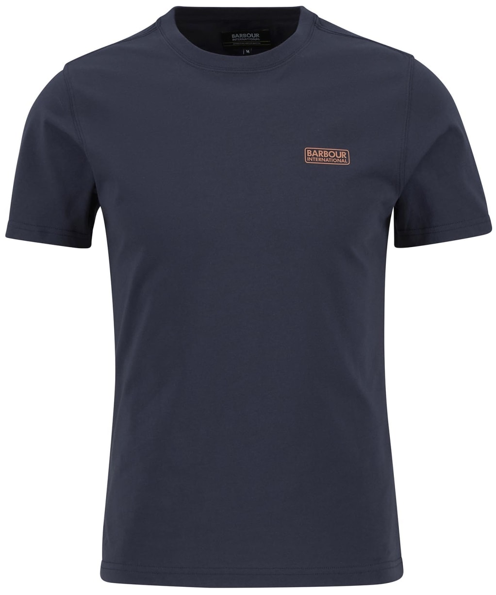 Men's Barbour International Small Logo Tee - Dark Navy