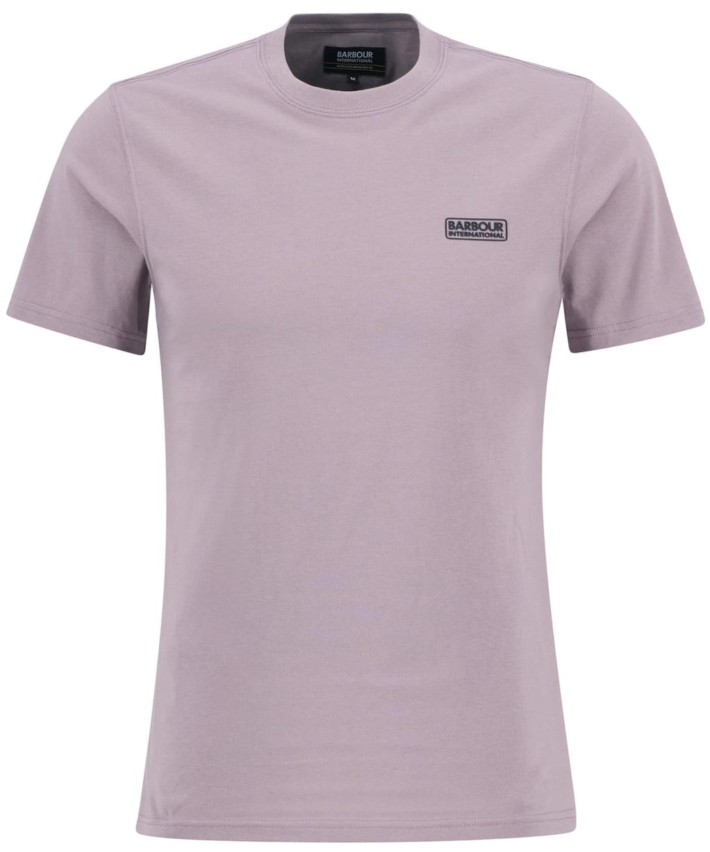 Men's Barbour International Small Logo Tee - Elderberry