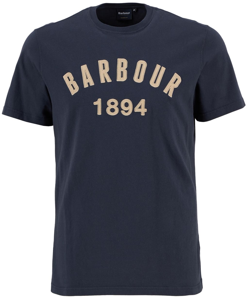 Men's Barbour Hollins Applique T-Shirt - Navy