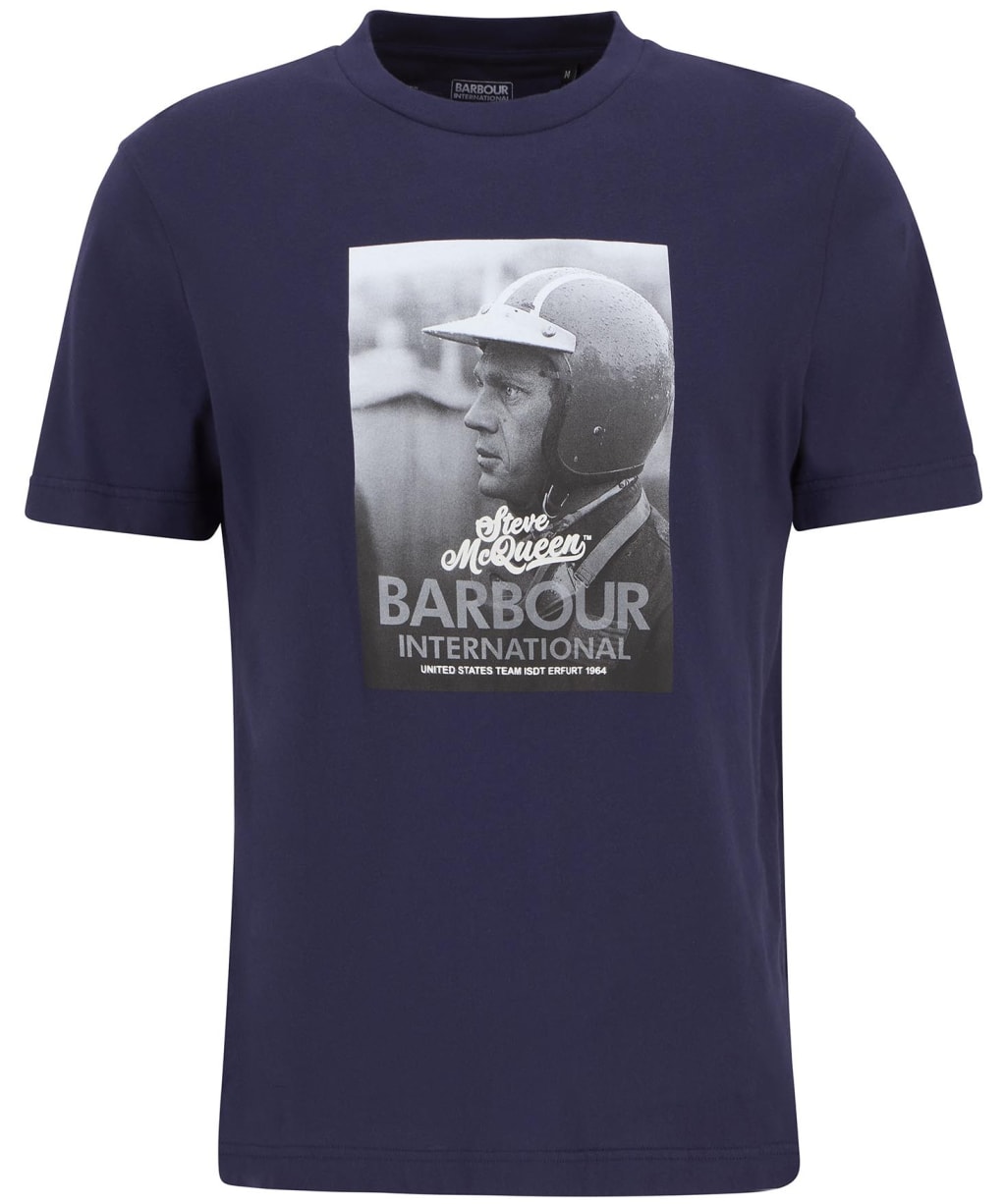 Men's Barbour International Port T-Shirt - Royal Blue