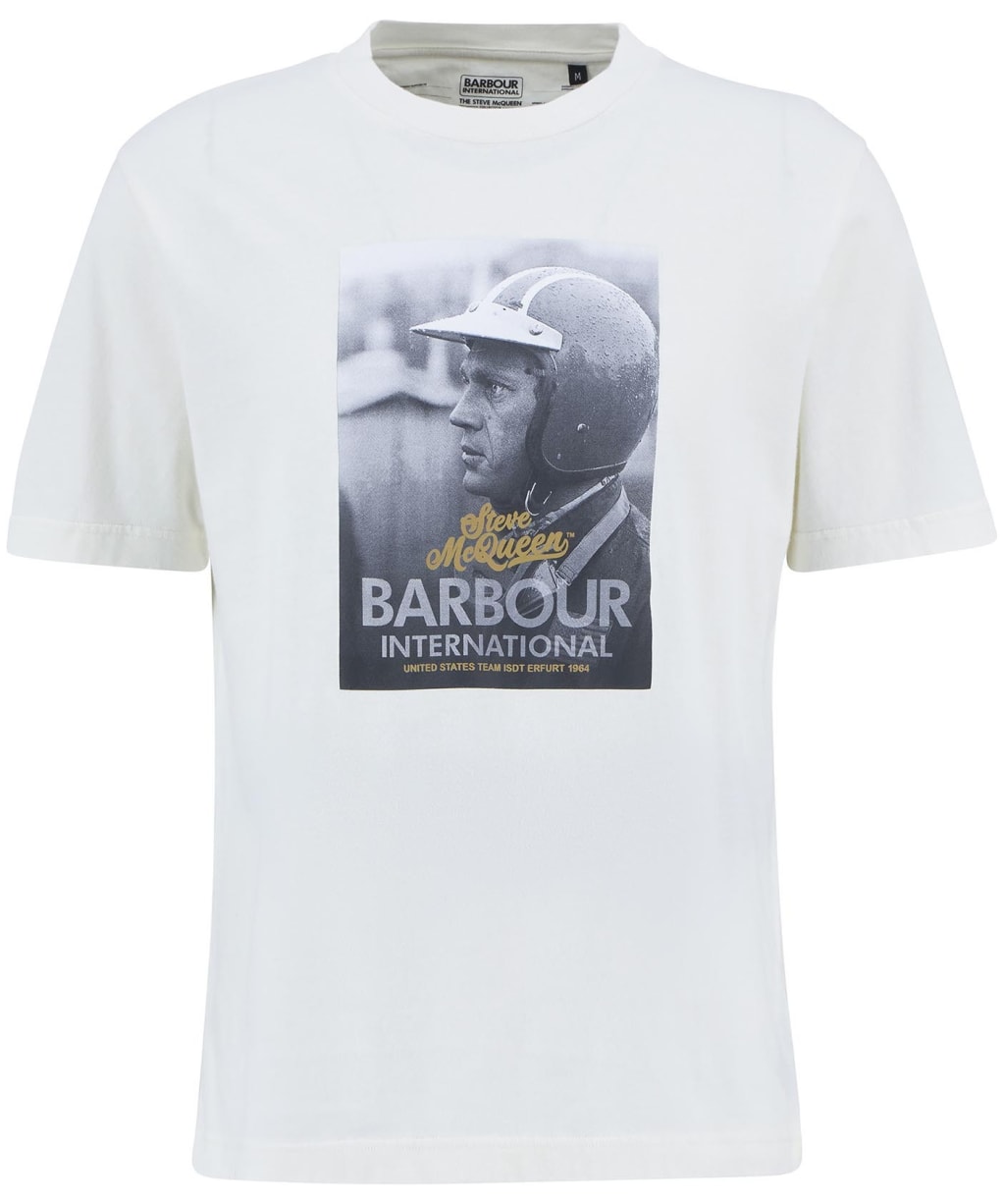 Men's Barbour International Port T-Shirt - Whisper White