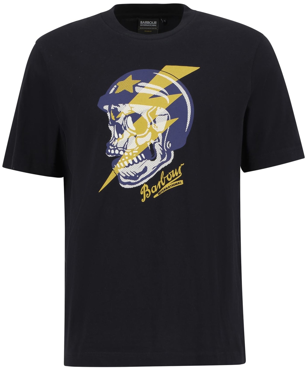 Men's Barbour International Flash Graphic T-Shirt - Black