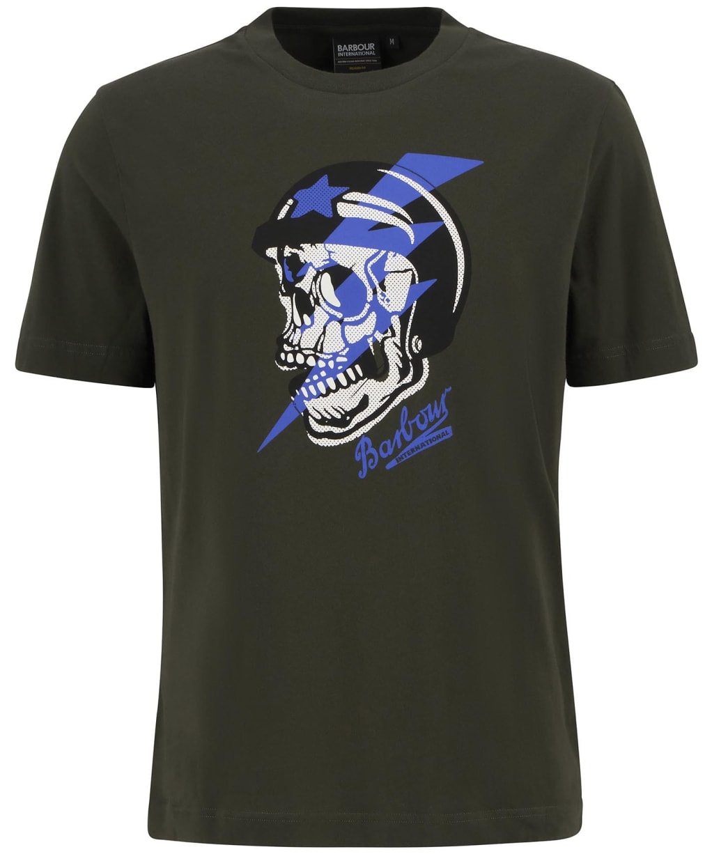 Men's Barbour International Flash Graphic T-Shirt - Sage