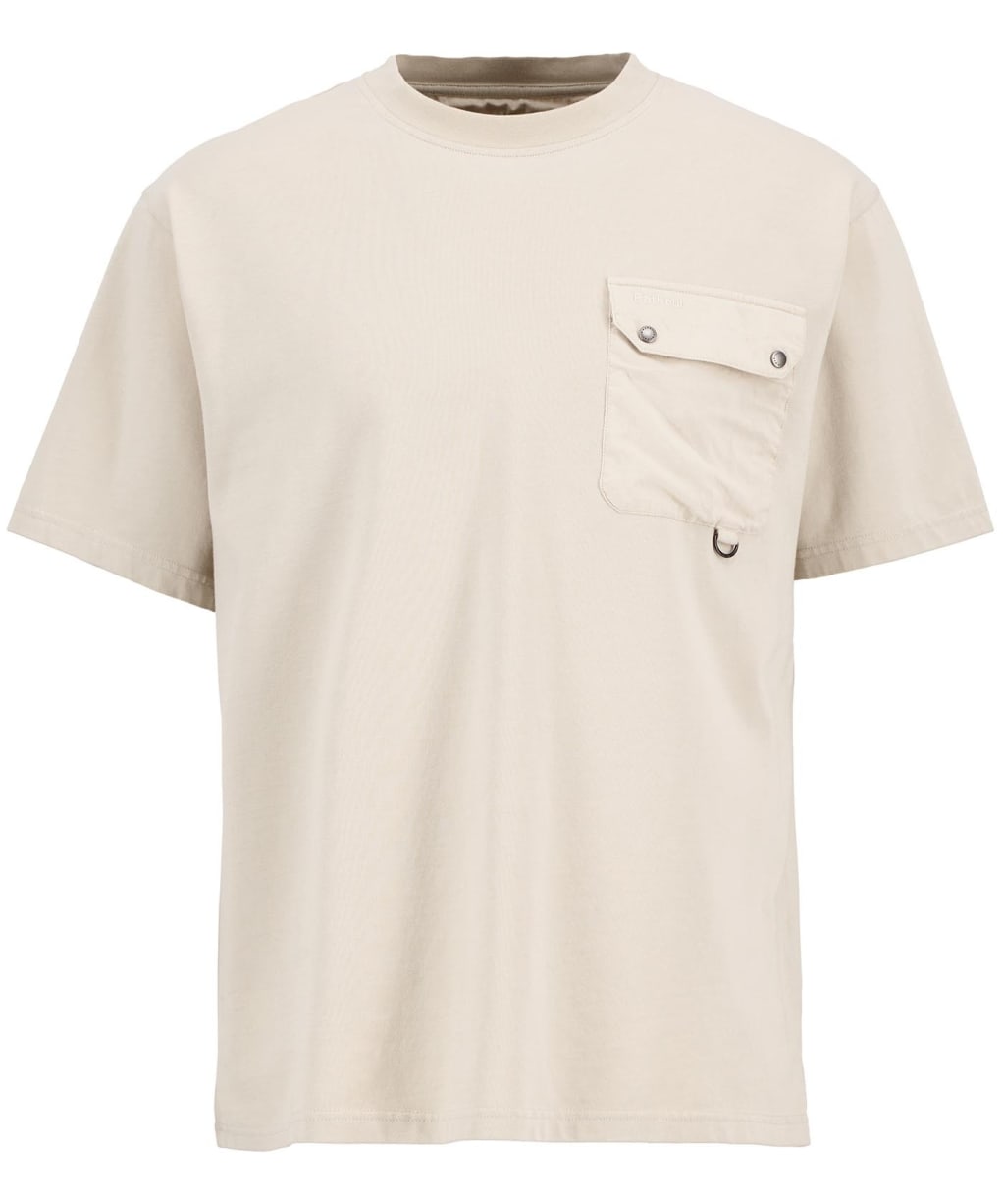 Men's Barbour Leazes T-Shirt - Ecru