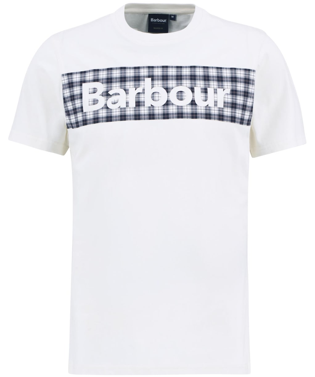 Men's Barbour Bancroft Tailored T-Shirt - Whisper White