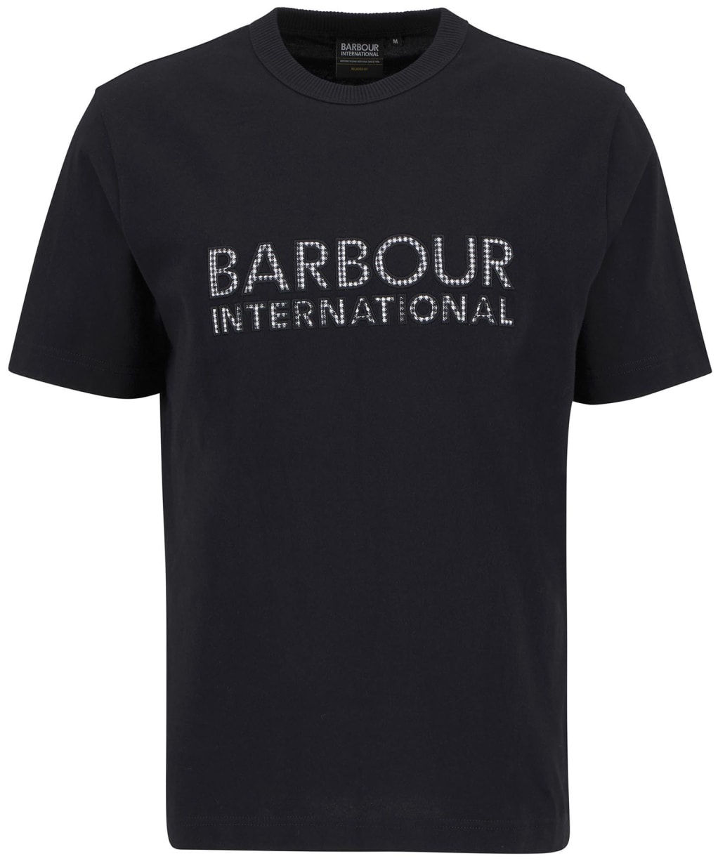 Men's Barbour International Bertie Logo T-Shirt - Black
