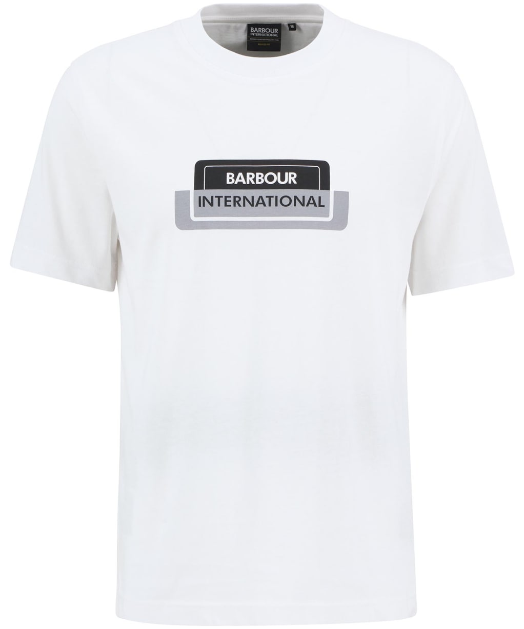 Men's Barbour International Optic T-Shirt - White