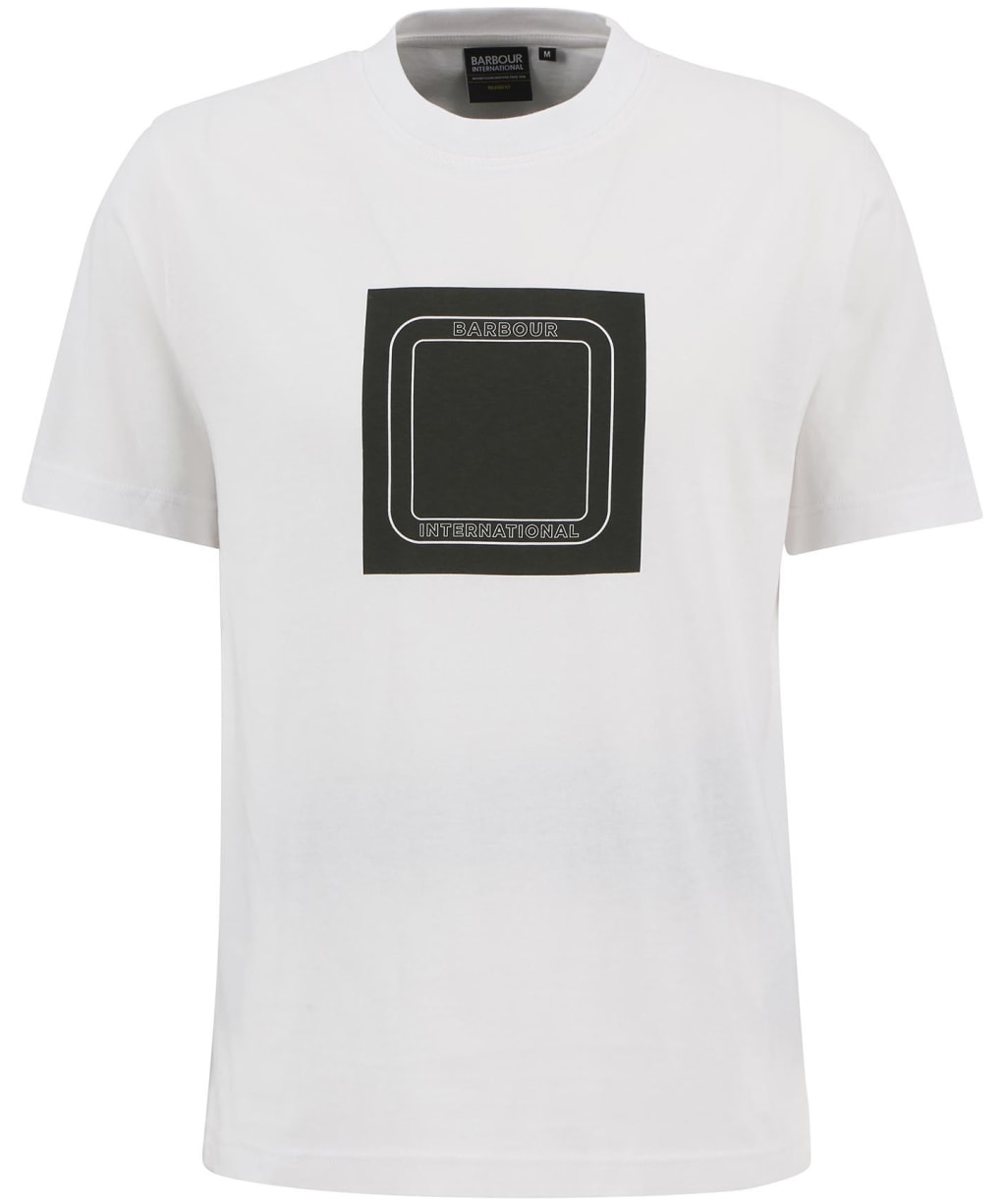 Men's Barbour International Loop Graphic T-Shirt - White