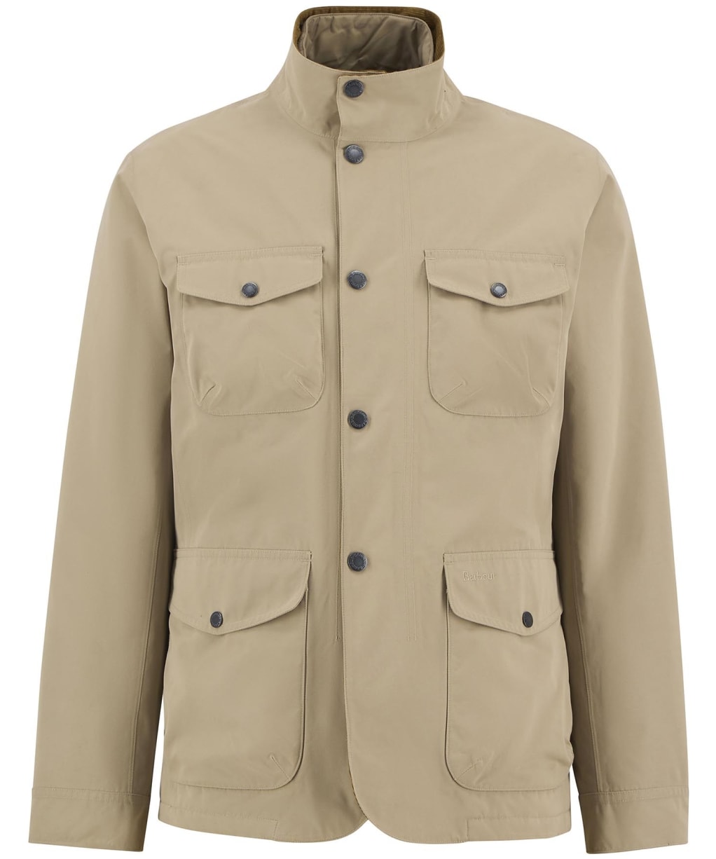 Men's Barbour Ogston Waterproof Jacket - Washed Stone