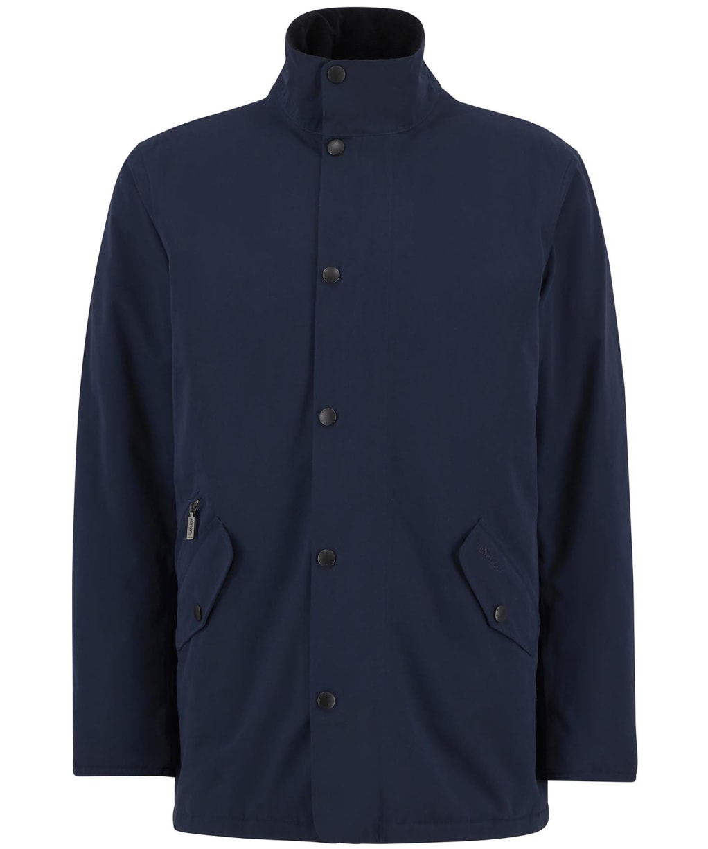 Men's Barbour Winter Spoonbill Waterproof Jacket - Navy
