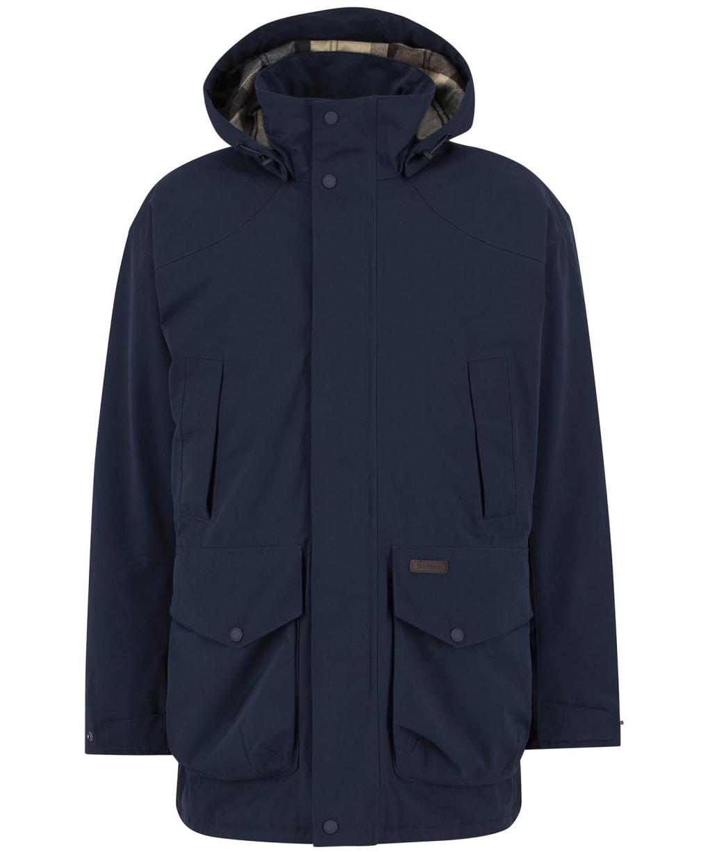Men's Barbour Farlam Waterproof Jacket - Navy