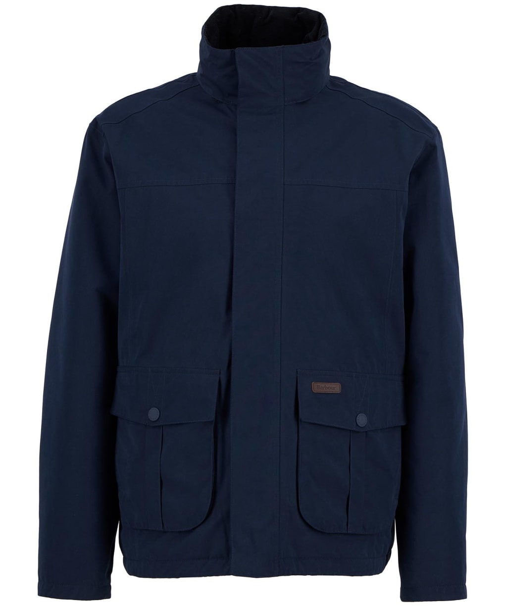 Men's Barbour Sander Waterproof Jacket - Navy
