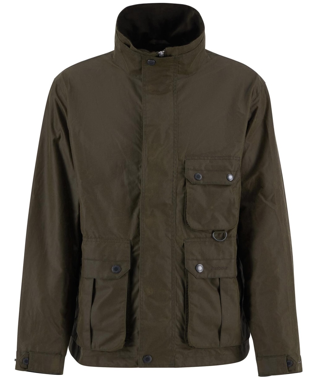 Men's Barbour Re-Engineered Utility Bedale Waxed Jacket - Beech