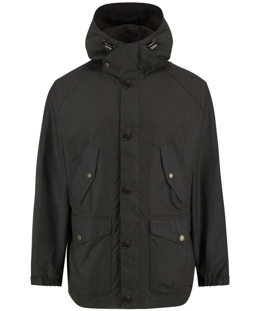 Men's Barbour Re-Engineered Endurance Mountain Wax Parka - Olive