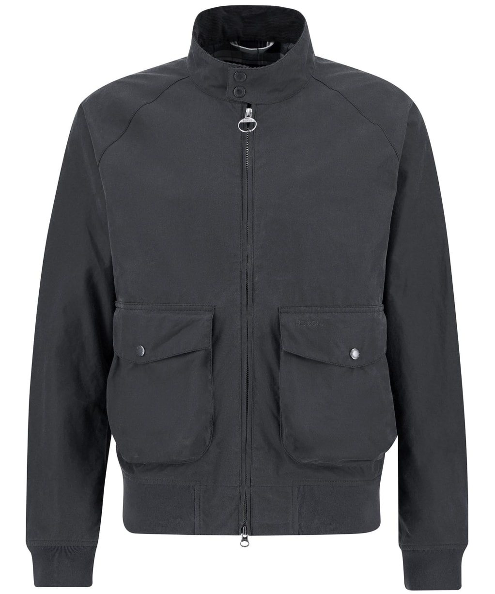 Men's Barbour Modern Royston Waxed Jacket - Grey