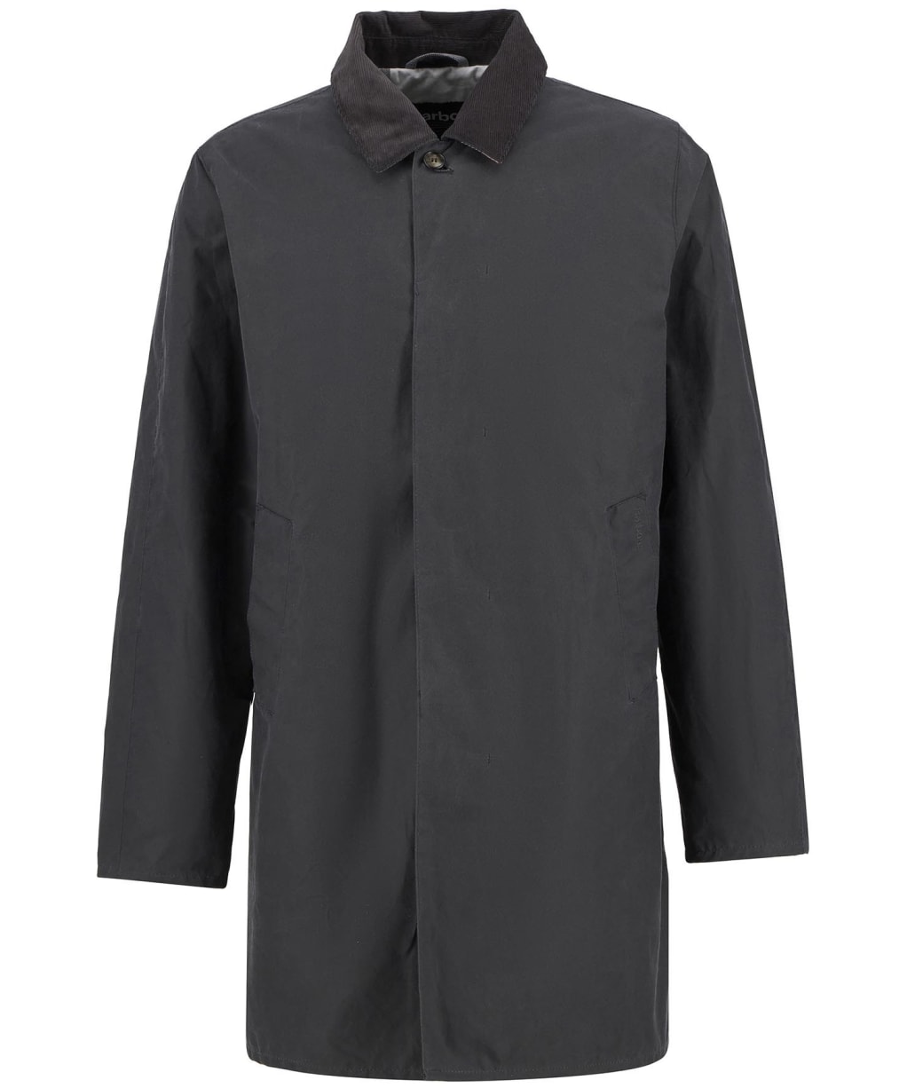 Men's Barbour Lorden Waxed Mac - Grey