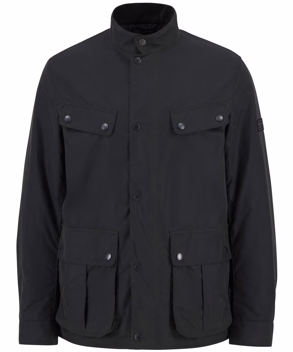 Men's Barbour International Dukeley Wax Jacket - Sage