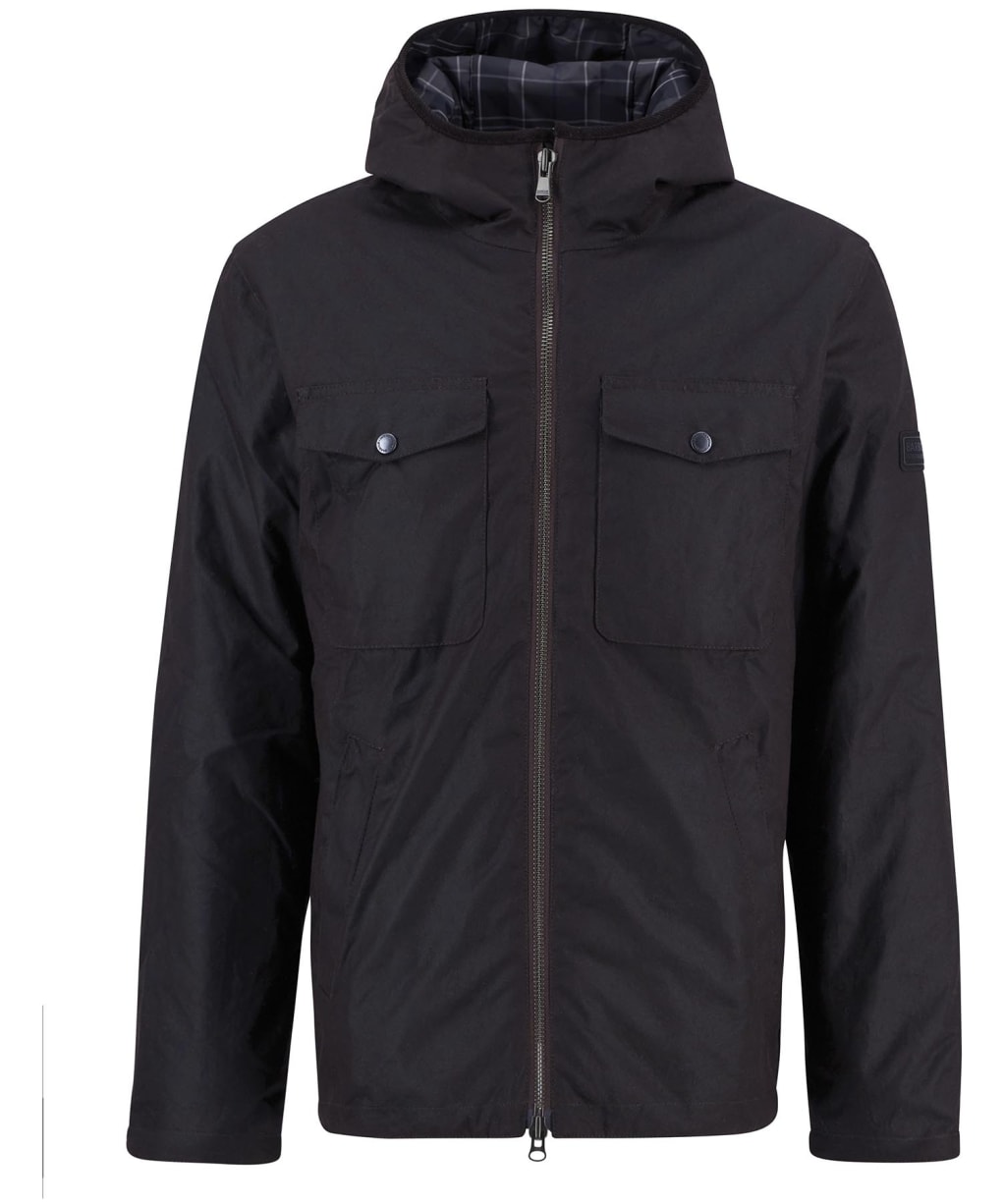 Men's Barbour International Blane Waxed Jacket - Rustic