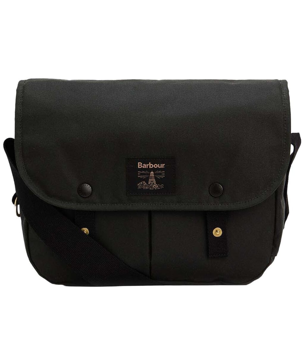 Barbour Field Wax Riever Crossbody Bag - Sage