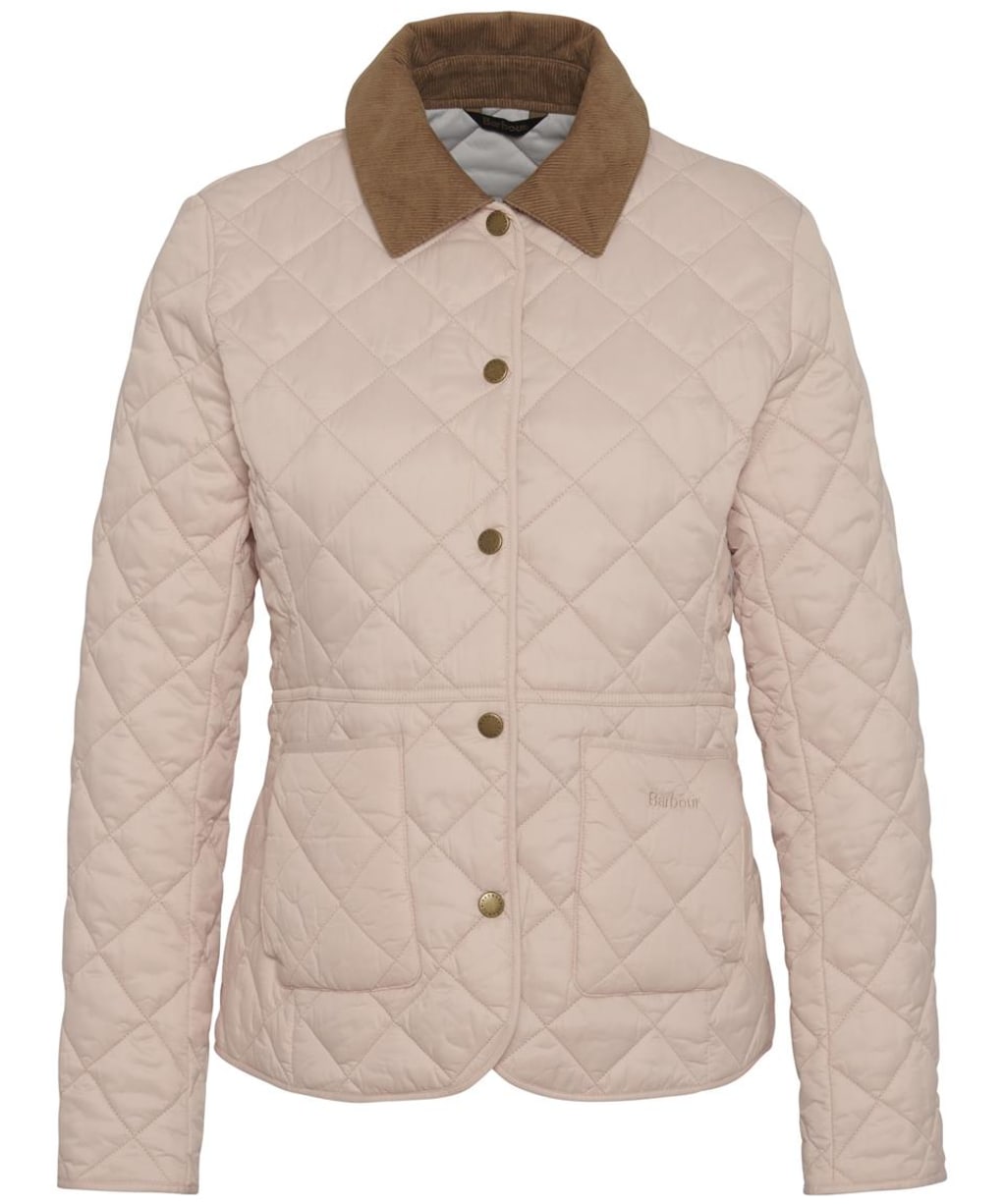 Women's Barbour Deveron Quilted Jacket - PRIMROSE PINK/IC