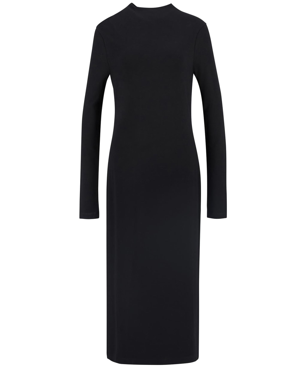 Leia Midi Dress - Black
