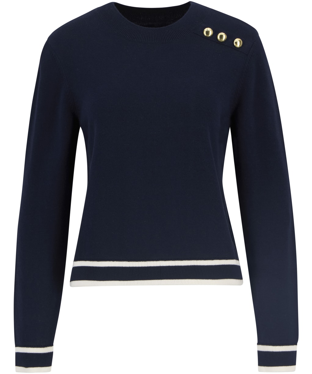 Women's Barbour Avery Knitted Jumper - Navy