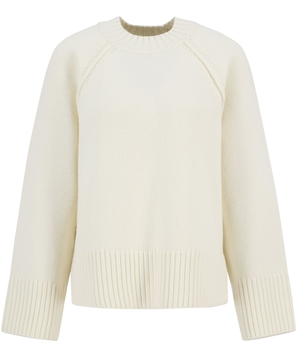 Women's Barbour Ashdon Knitted Jumper - Ecru