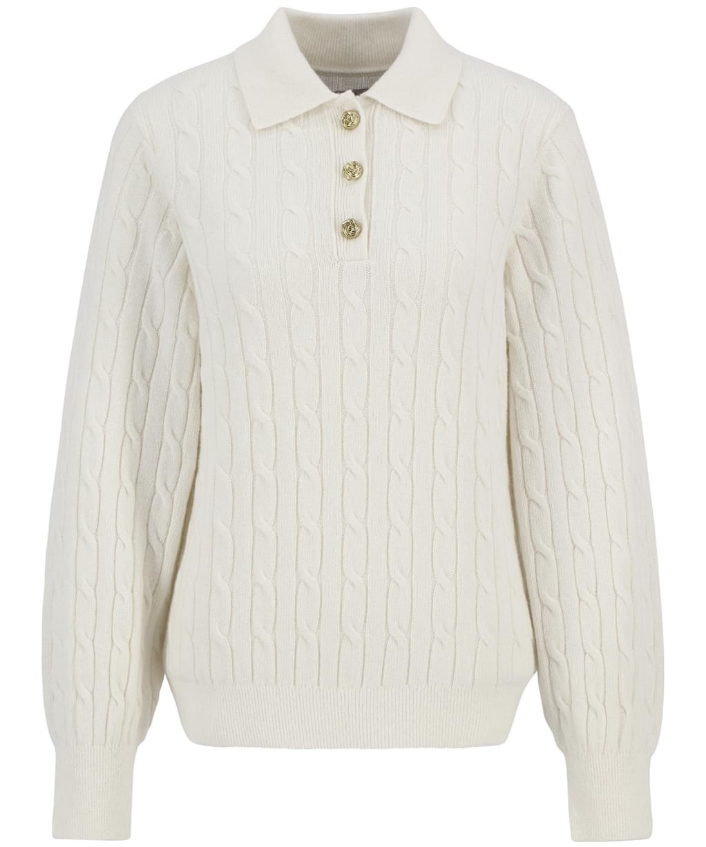 Women's Barbour Evie Knitted Jumper - Cloud