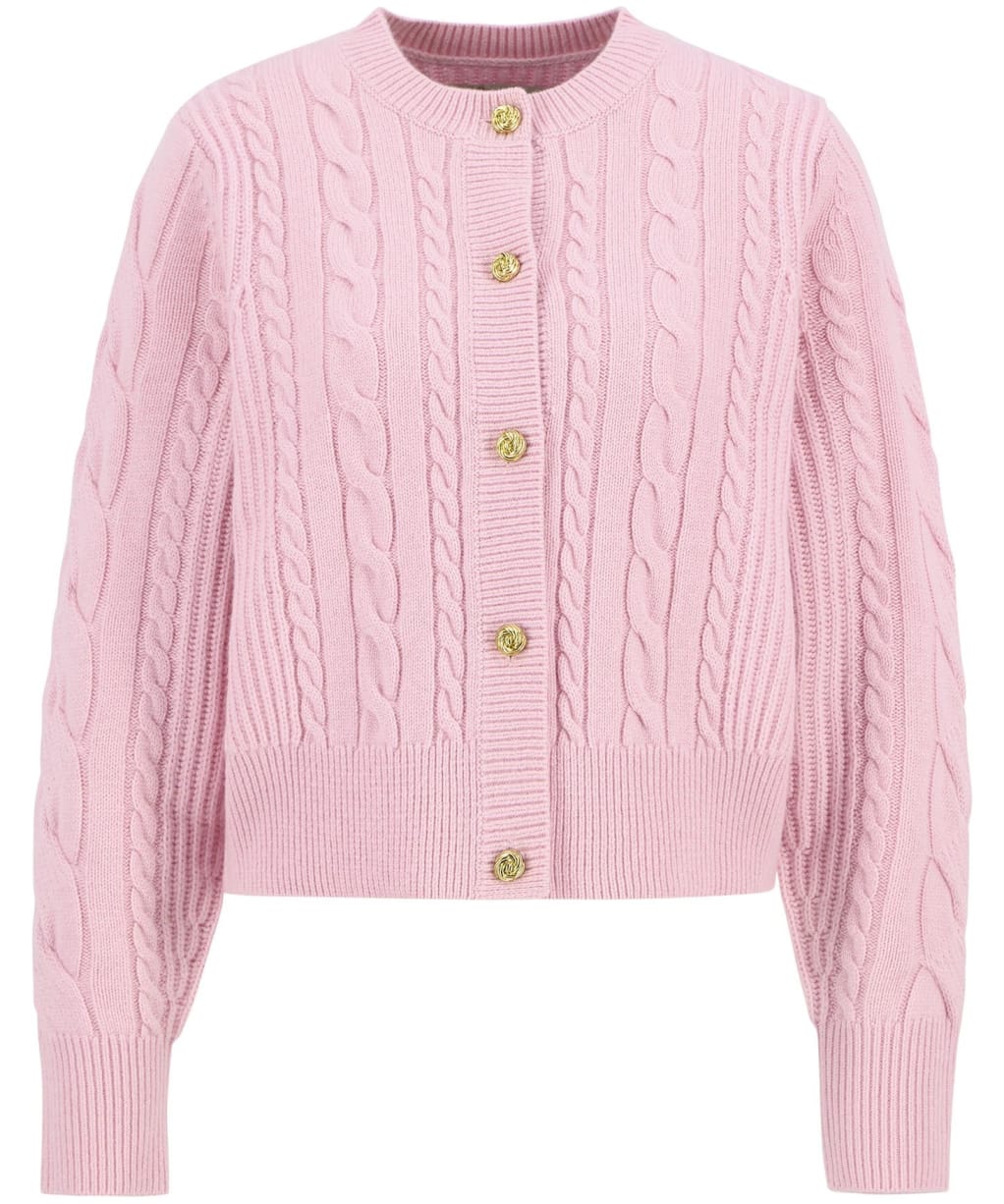 Women's Barbour Elina Knitted Cardigan - Cherry Blossom