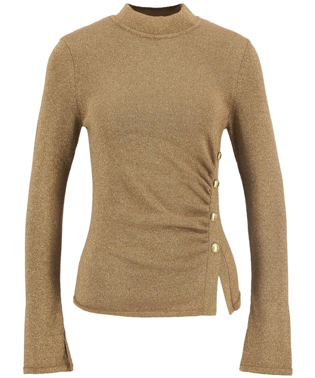 Women's Barbour International Monique Knitted Jumper - Antique Bronze