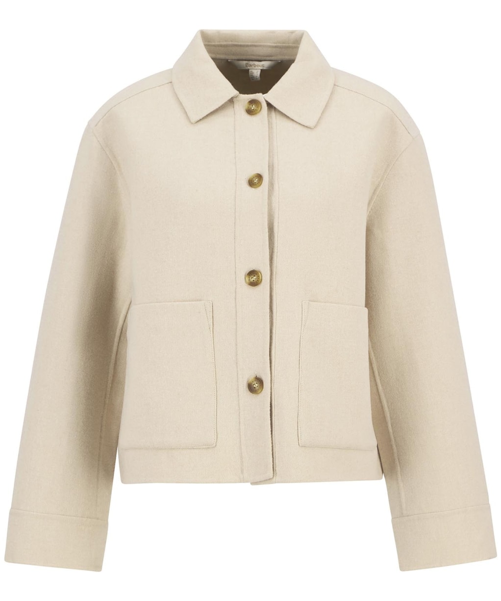 Women's Barbour Ashdon Overshirt - Oat