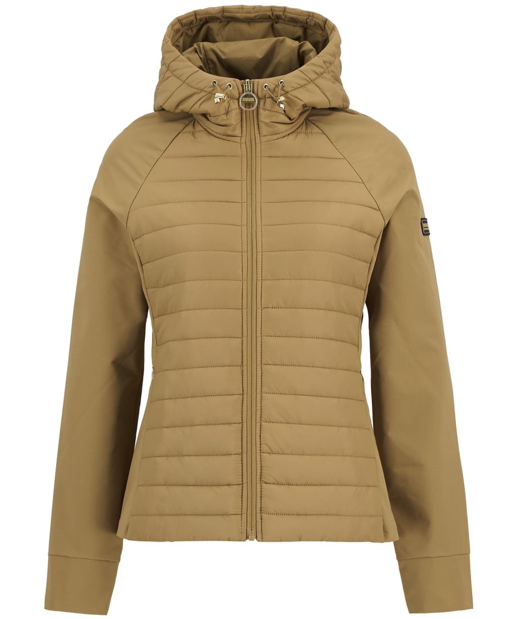Women's Barbour International Valentina Quilted Sweat - Antique Bronze