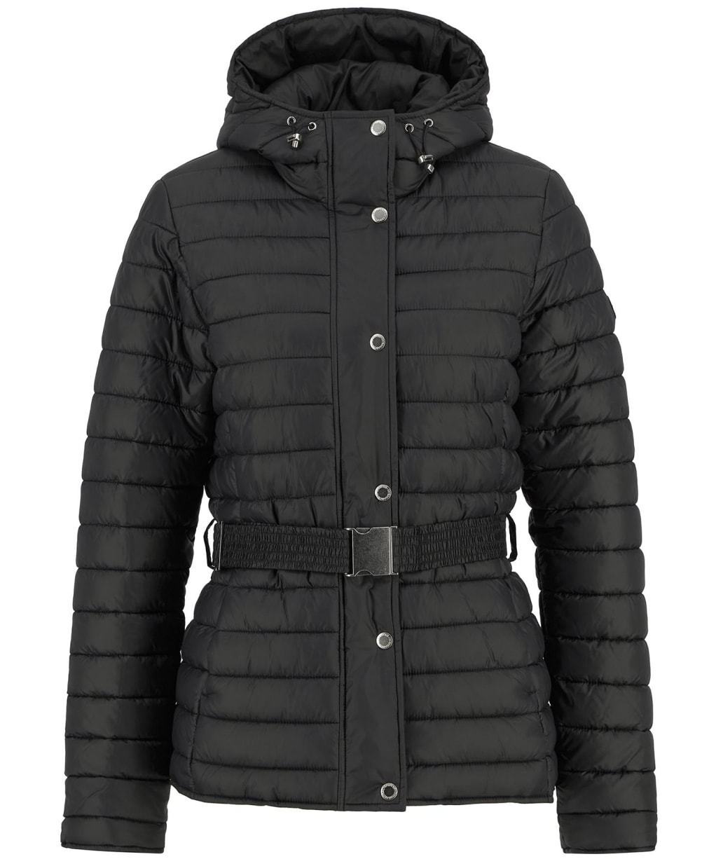 Women's Barbour International Jada Puffer Jacket - Black