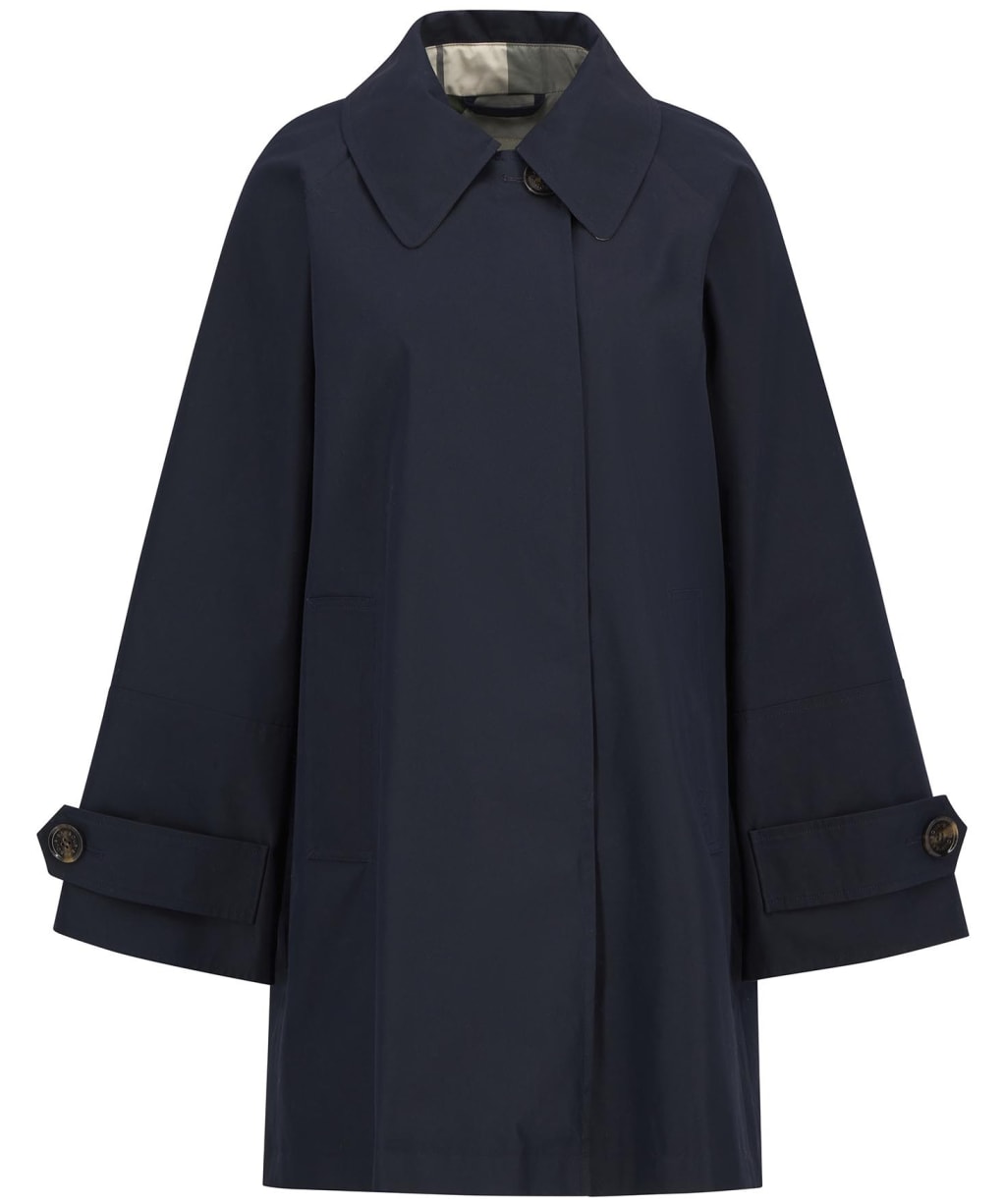 Women's Barbour Kennedy Showerproof Jacket - Dark Navy / Ancient Tartan