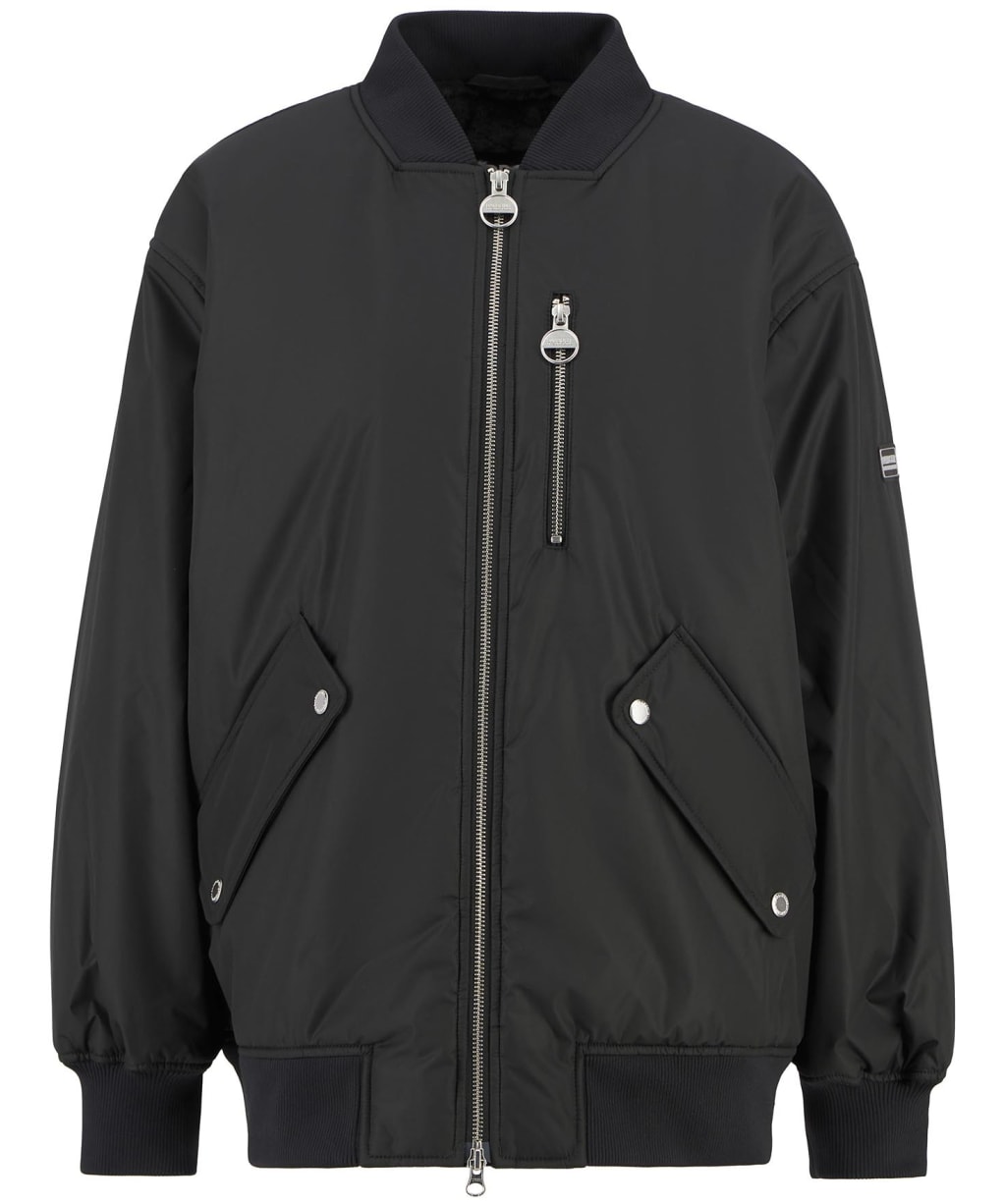Women's Barbour International Kuala Showerproof Jacket - Black