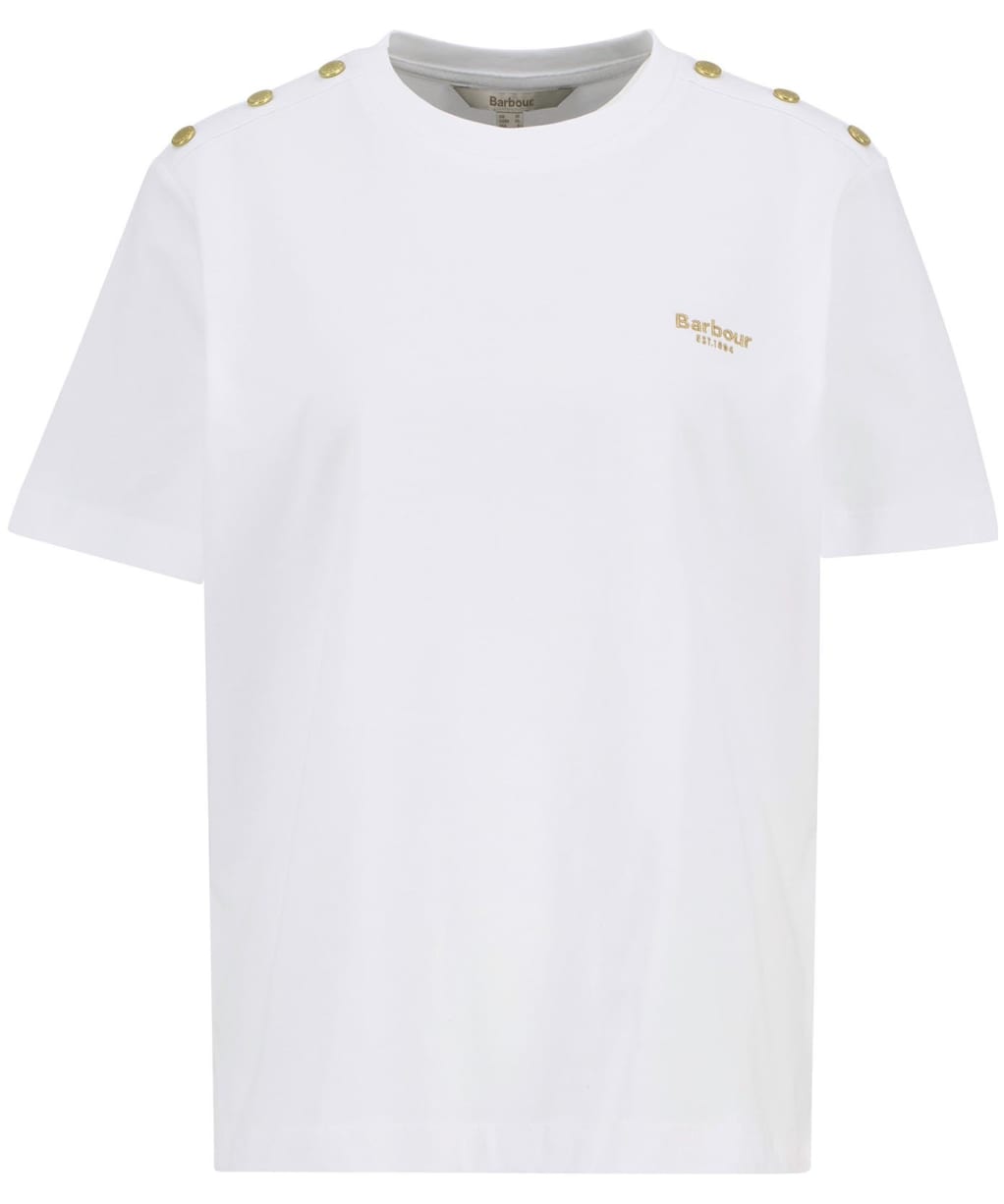 Women's Barbour Marla T-Shirt - White