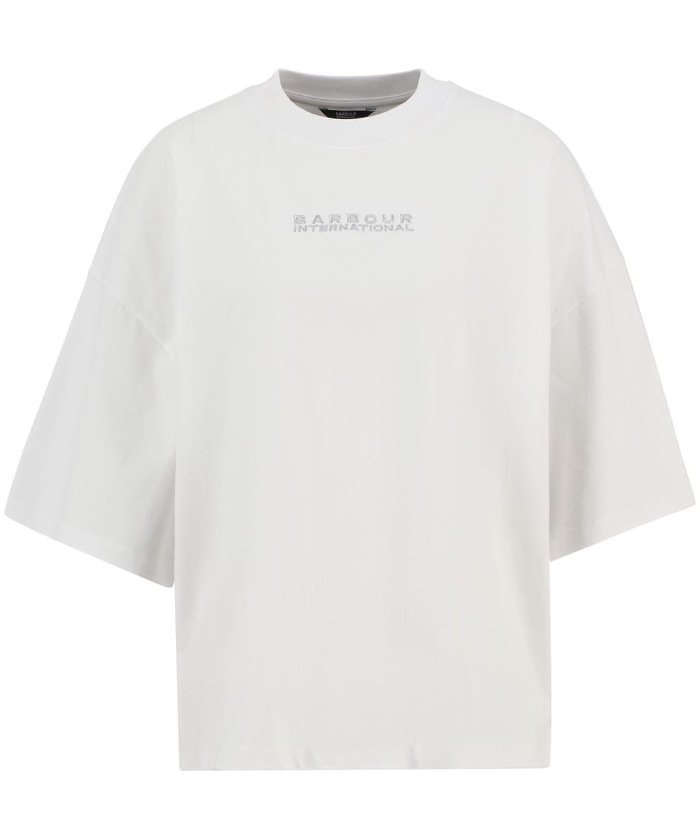 Women's Barbour International Katya T-Shirt - White