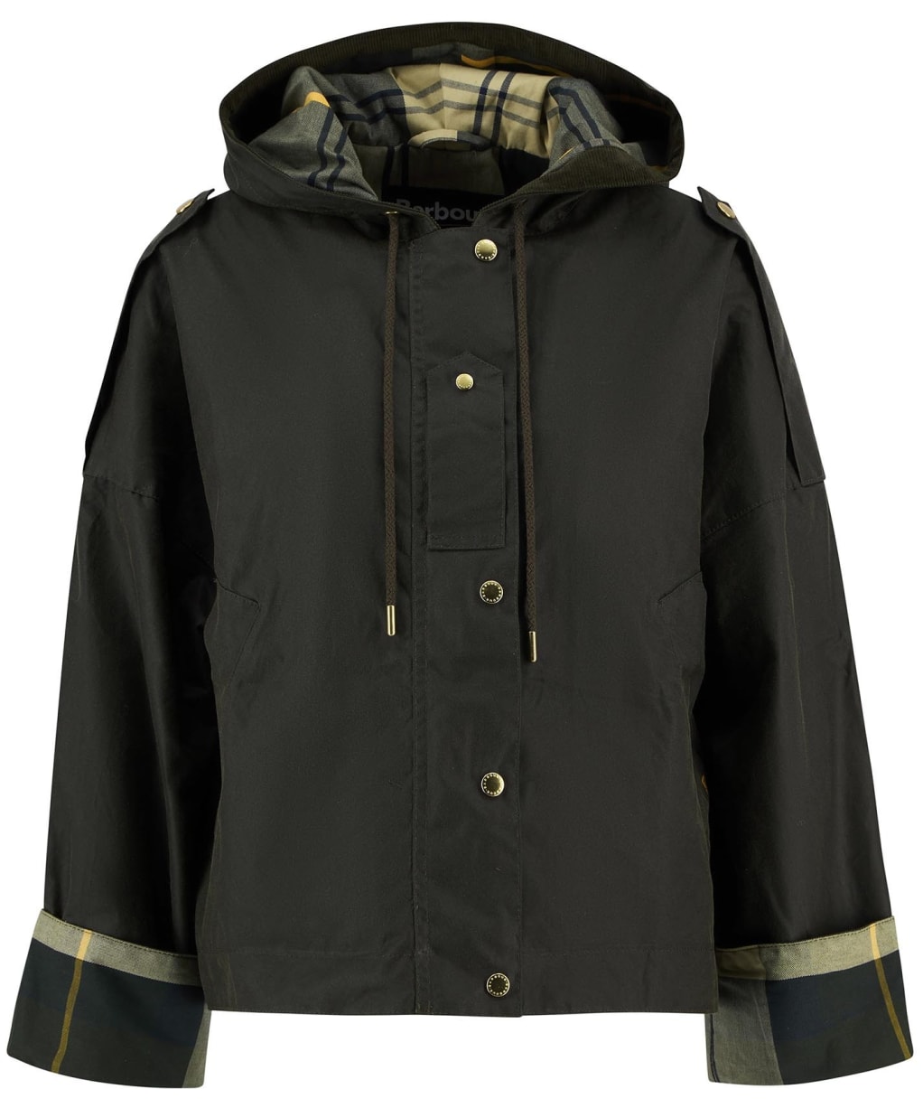 Women's Barbour Ryedale Waxed Jacket - Archive Olive / Ancient