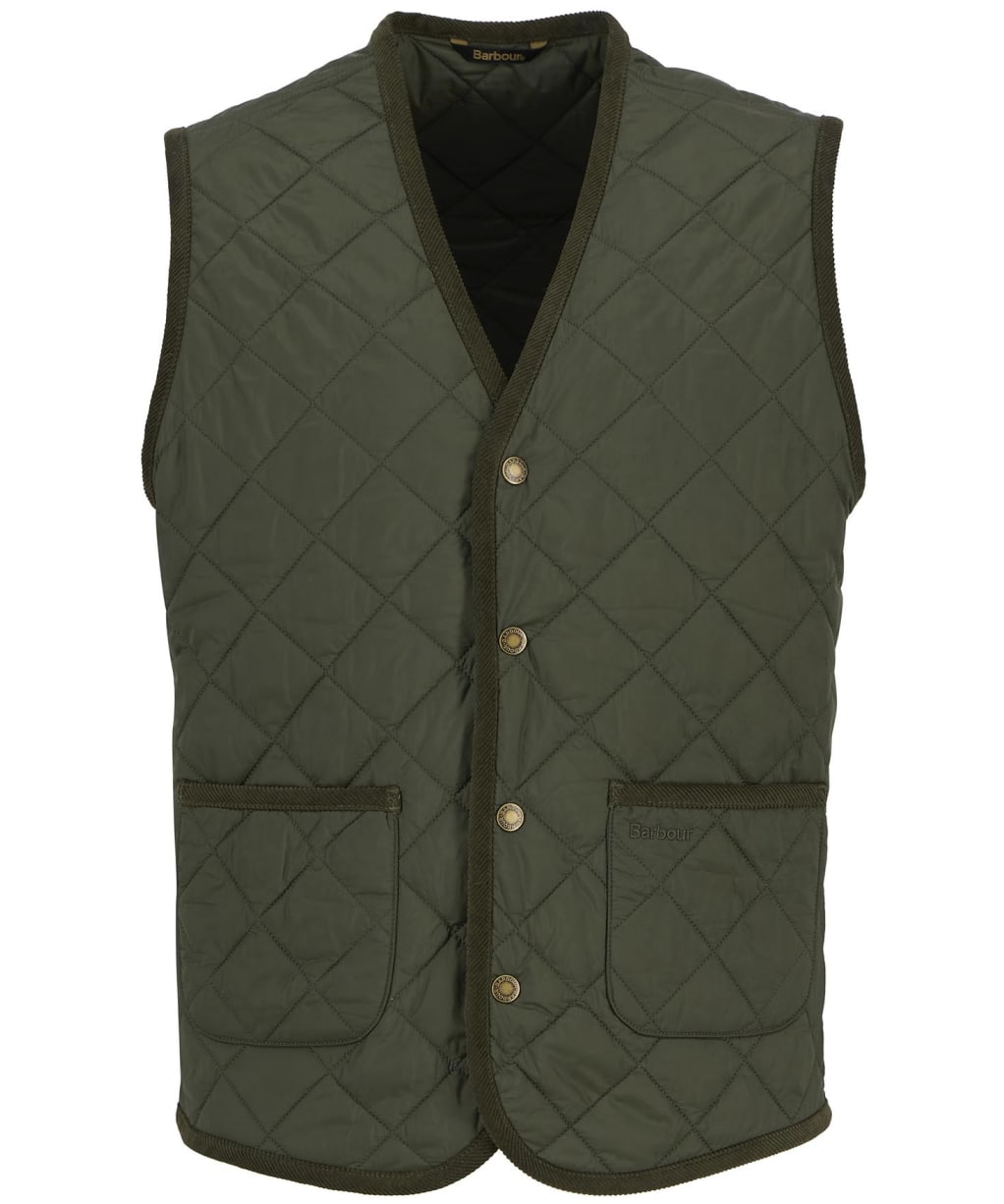 Men's Barbour Modern Quilted Waistcoat - Olive