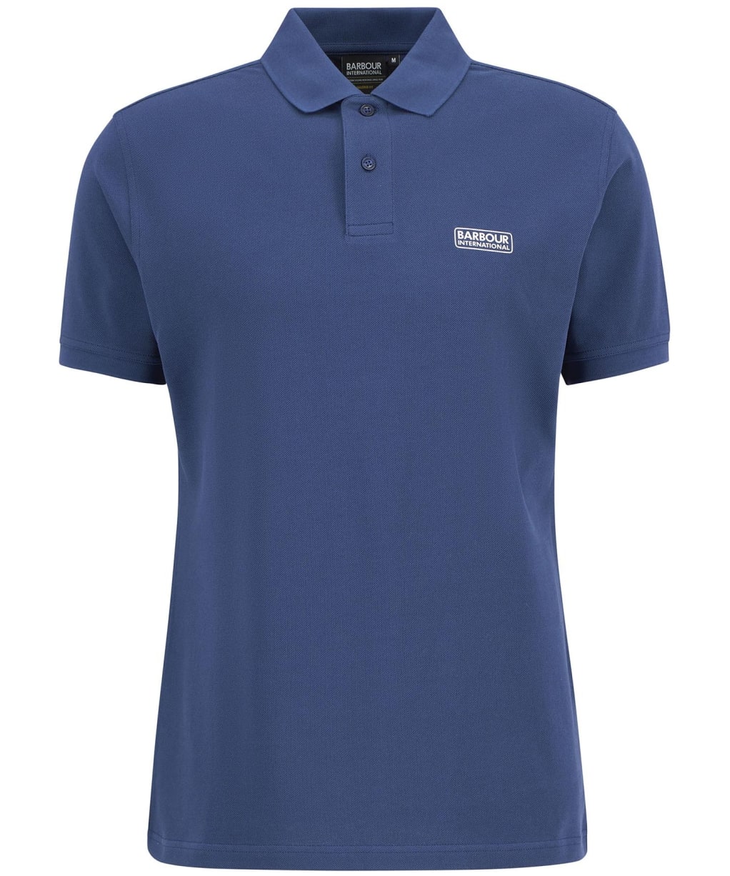 Men's Barbour International Essential Polo - Insignia Blue