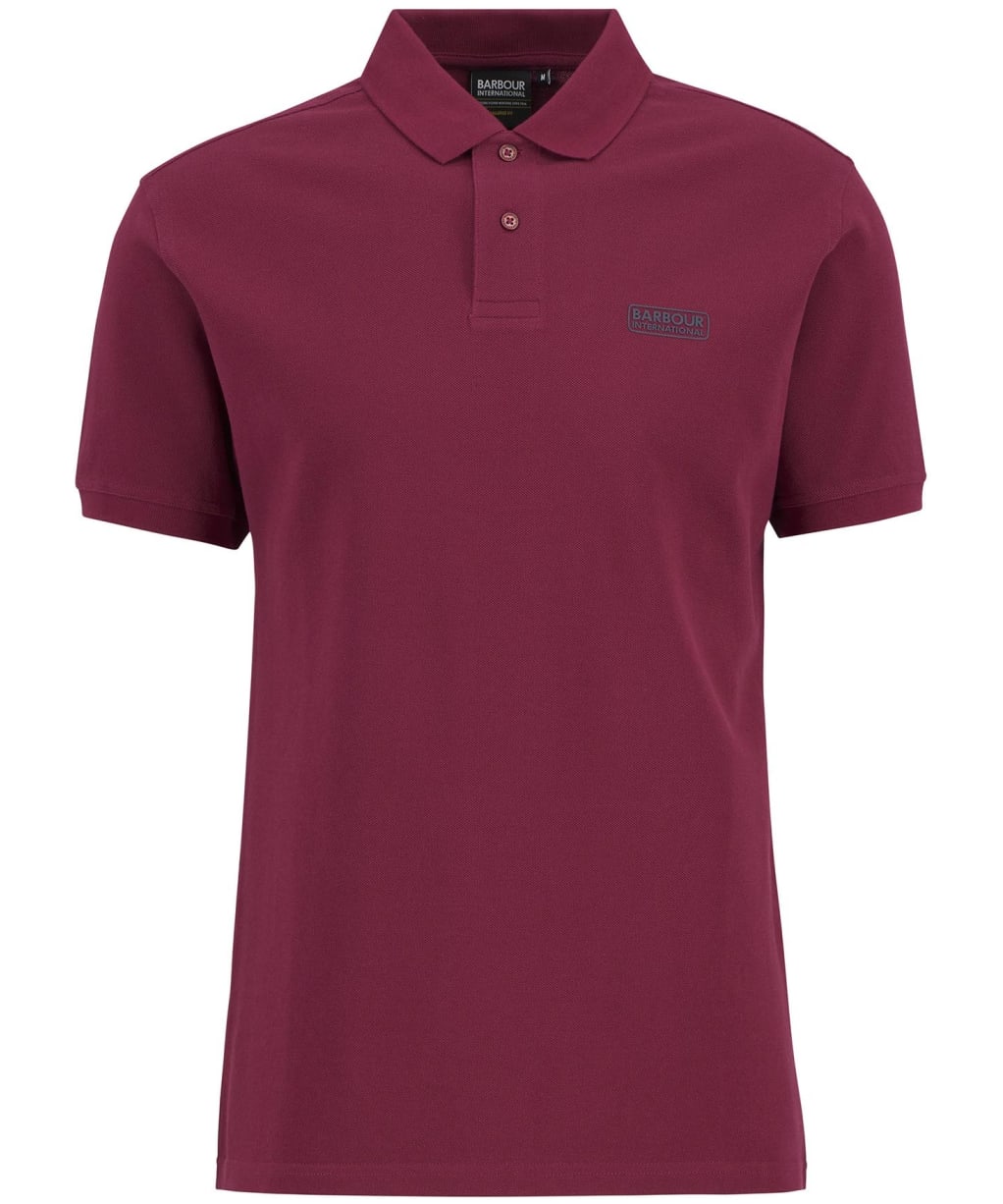 Men's Barbour International Essential Polo - Antique Red