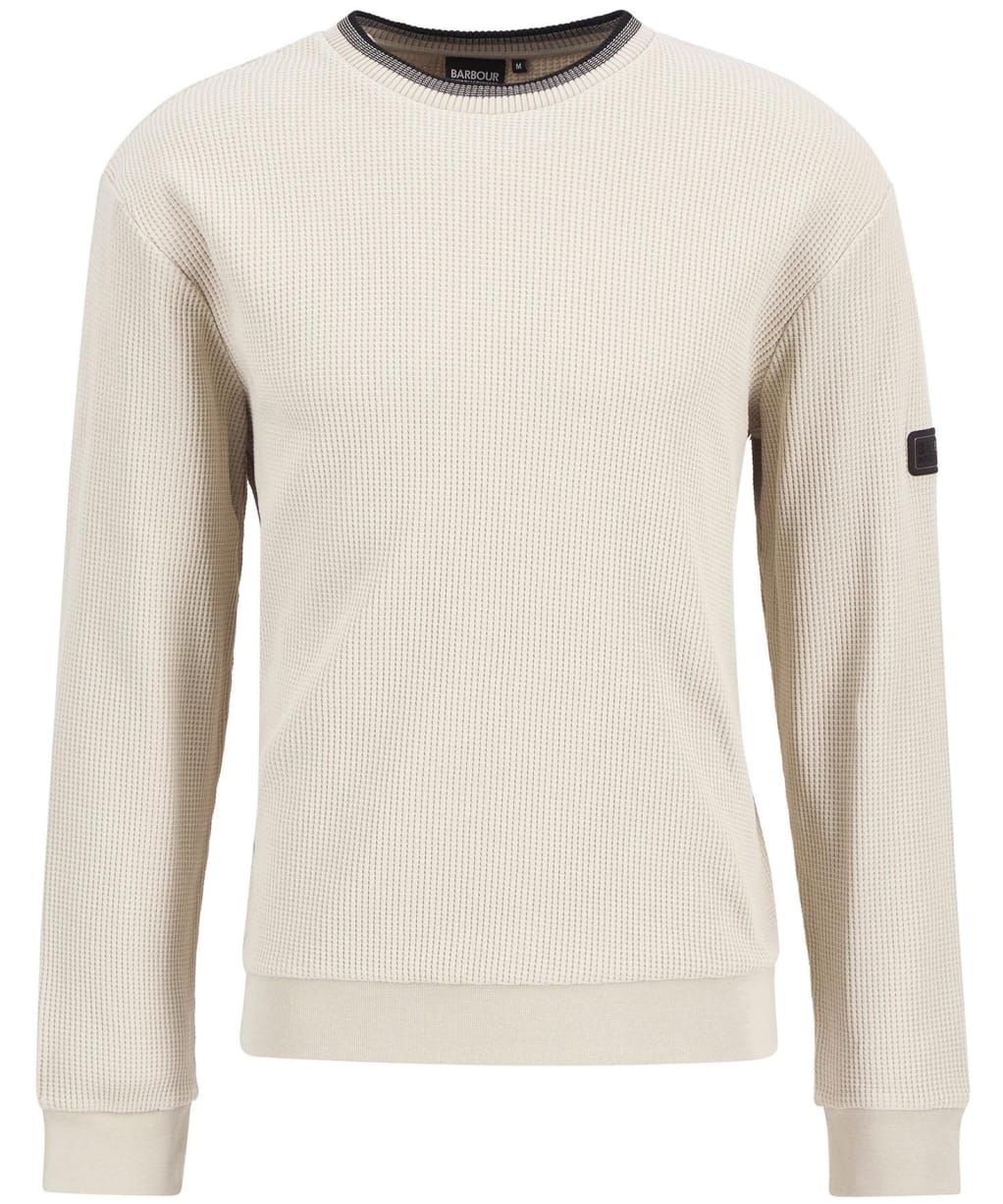 Men's Barbour International Callum Tipped Sweatshirt - Mist