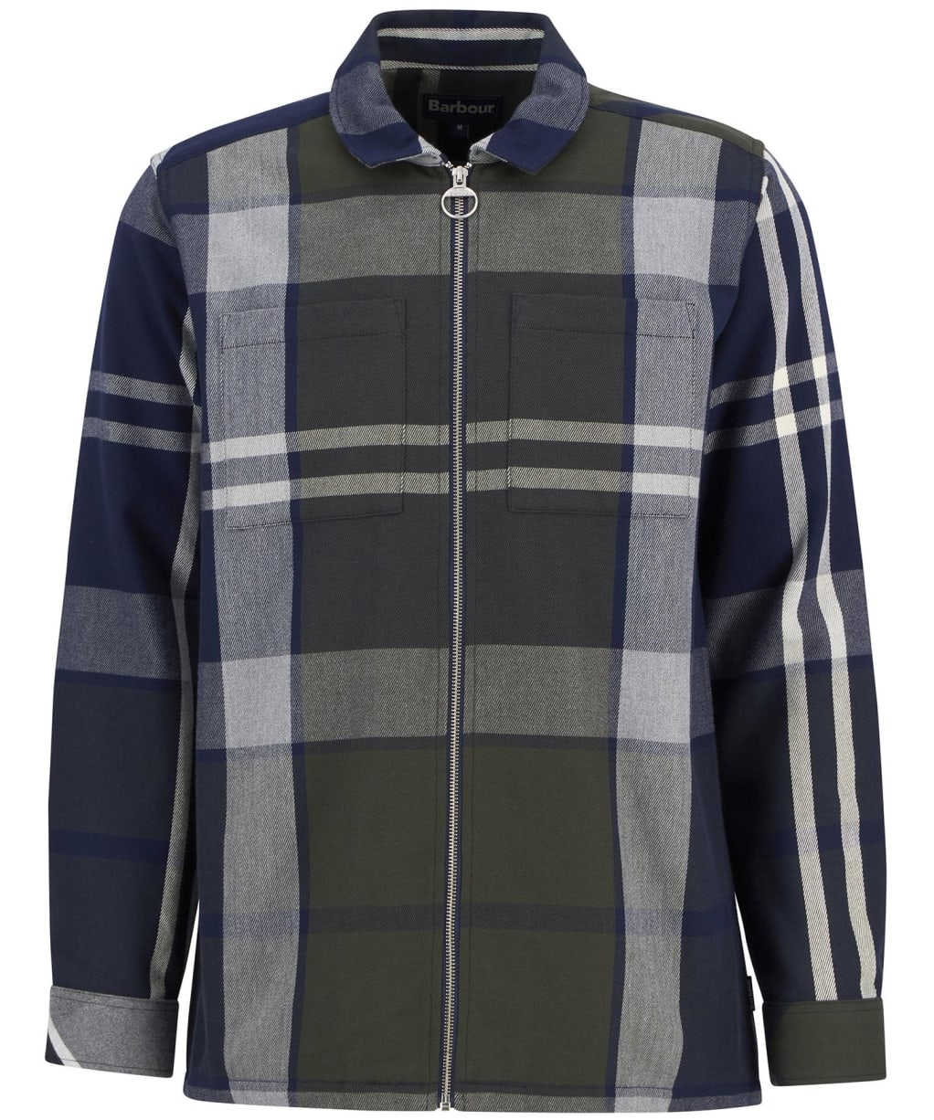 Men's Barbour Lannich Cotton Overshirt - Fernwood Tartan