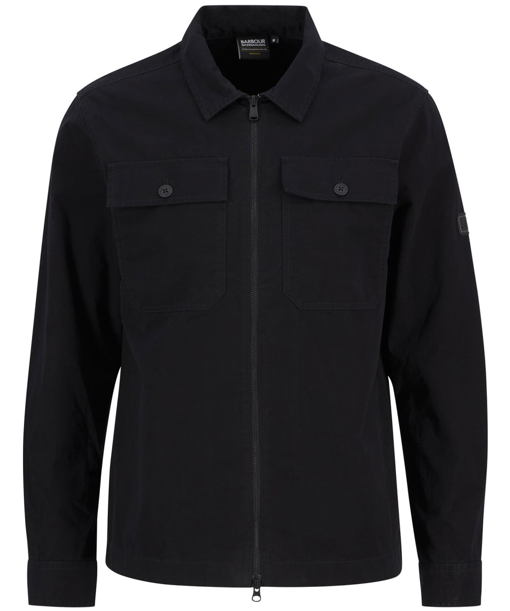 Men's Barbour International Arkle Overshirt - Black