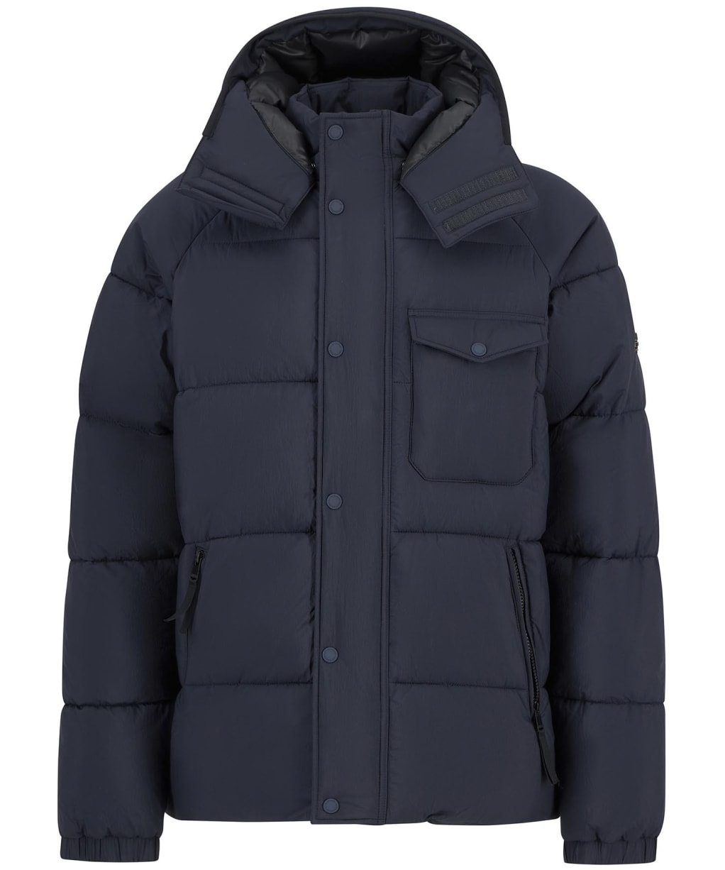 Men's Barbour International Haze Puffer Jacket - Navy