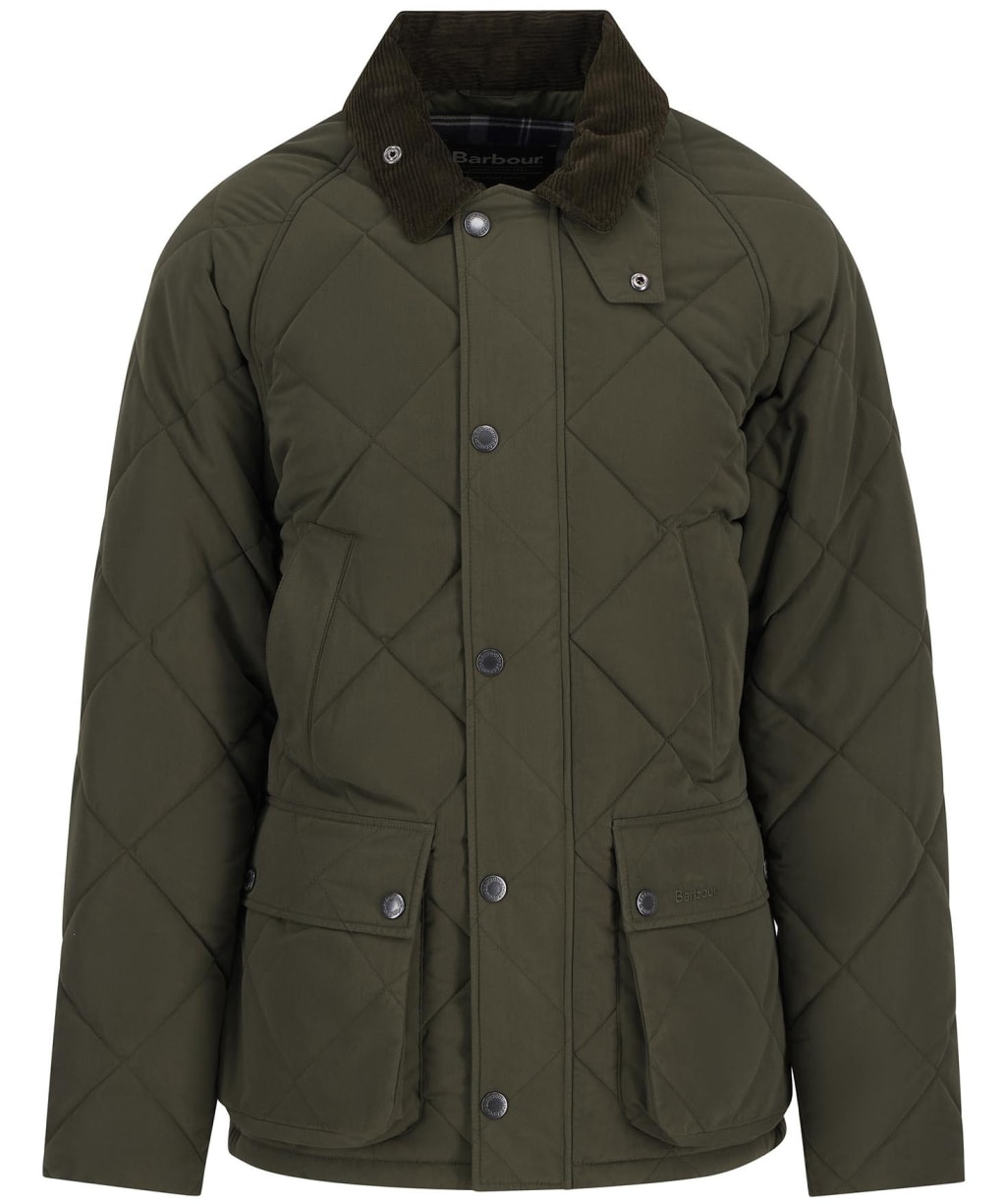 Men's Barbour Modern Bedale Quilted Jacket - Olive