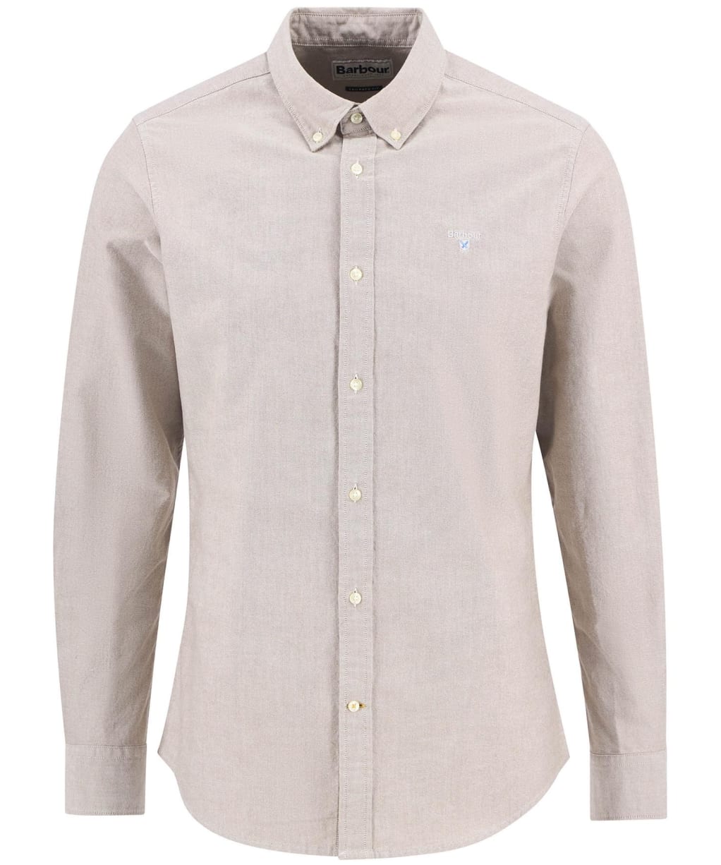 Men's Barbour Oxtown Tailored Shirt - Umber