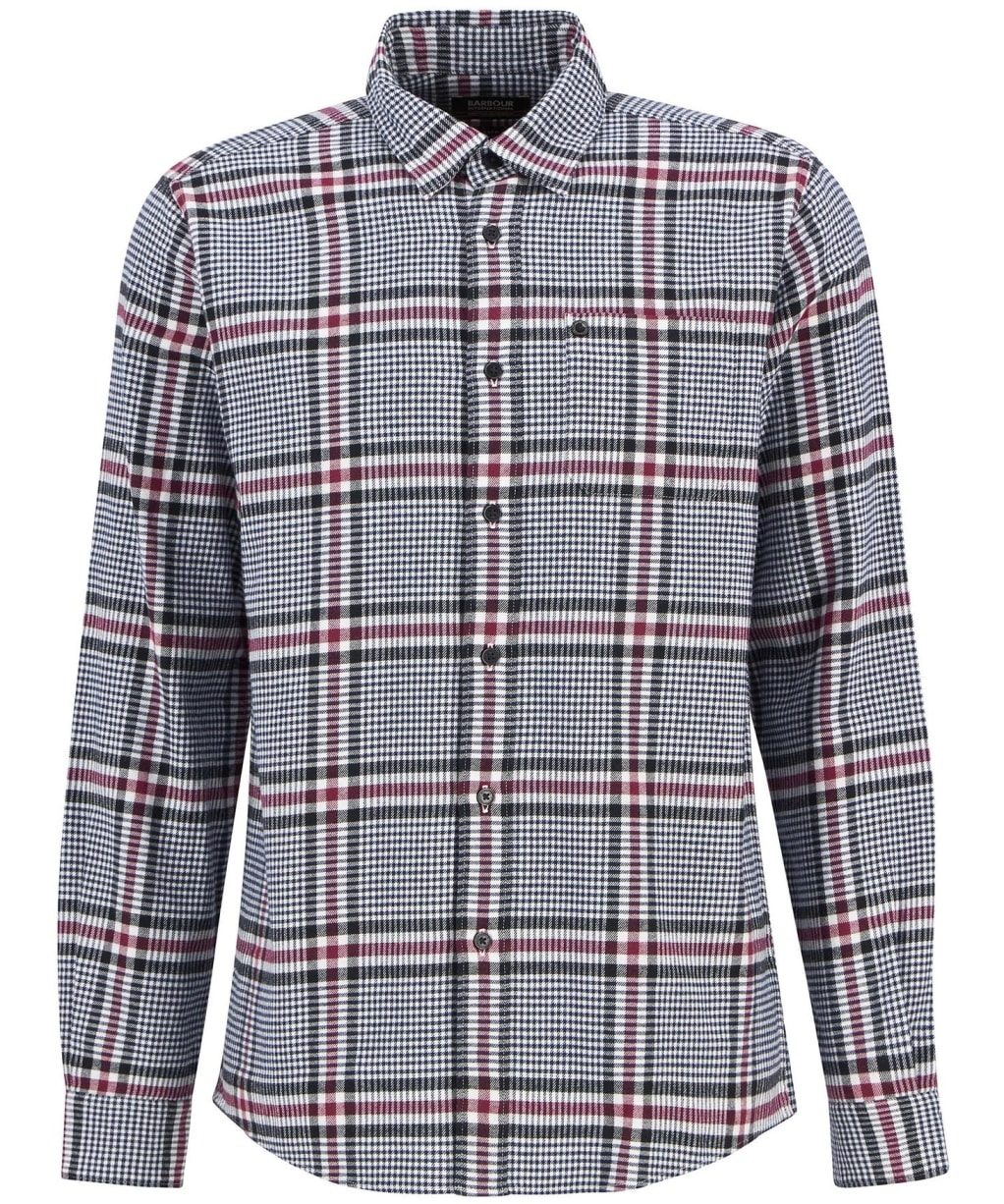 Men's Barbour International Owain Long Sleeved Shirt - Black